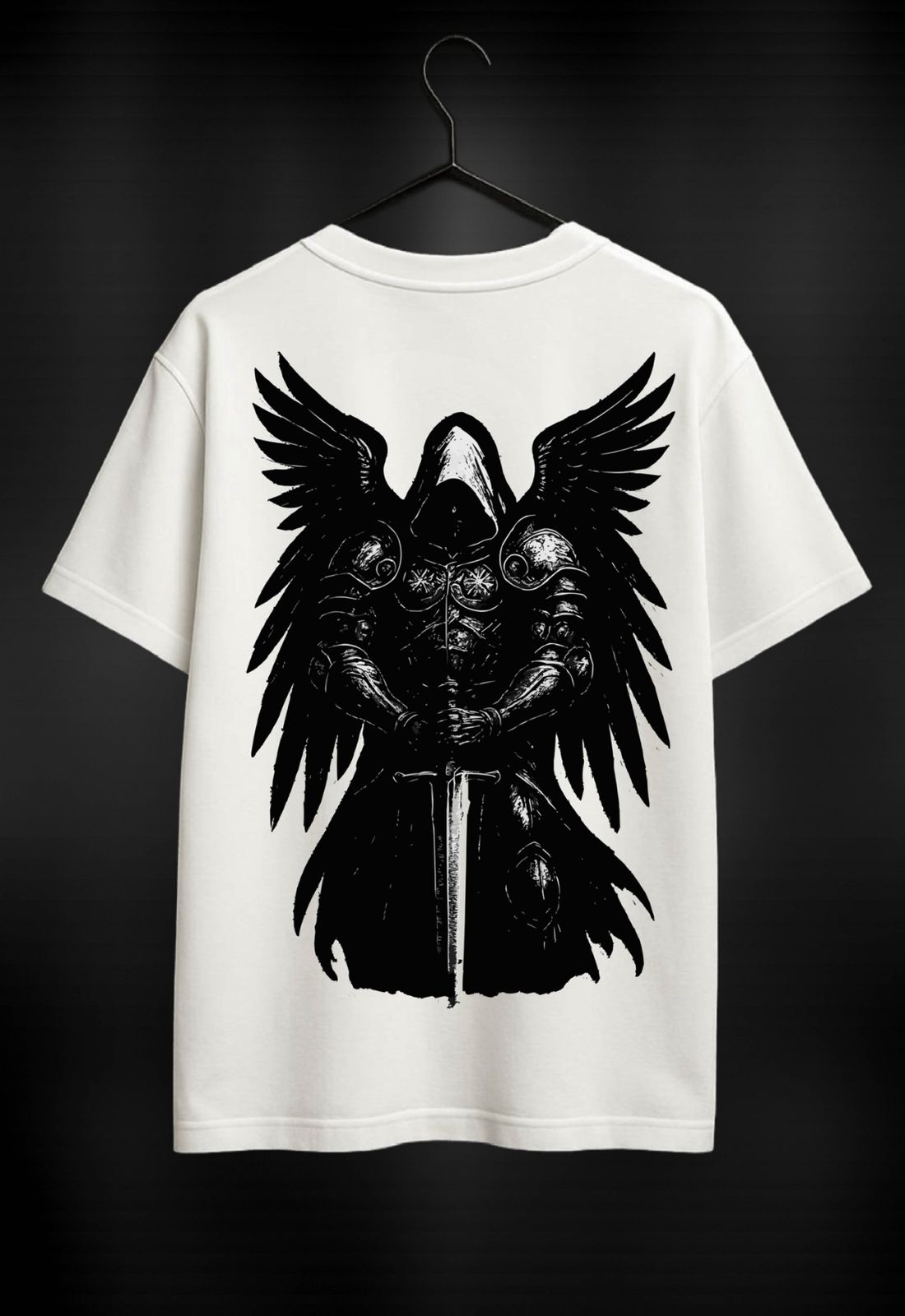 Unisex Nevo Archangel Gabrie Graphic Printed Oversized T-shirt.